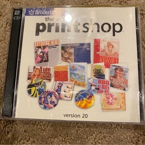 CD-ROM, The Print Shop Version 20